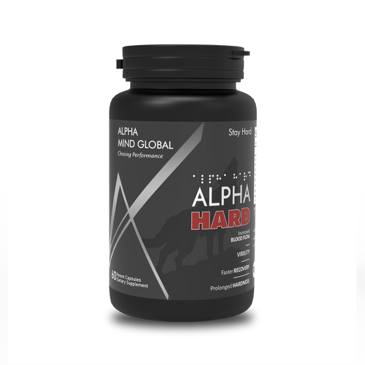 Alpha Hard - Improved flow, lasting vitality | Horny Goat Weed, Pine Bark