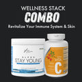 GLOW & GROW STACK COMBO : Alpha Stay Young + Alpha Vita C