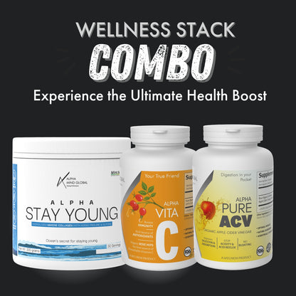 COMBO - Alpha Stay Young + Vita C + Pure ACV