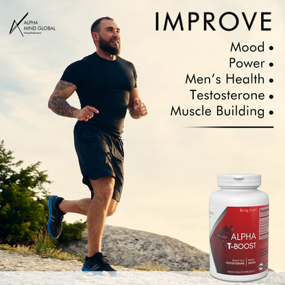 Peak Performance Pair (Alpha Mega T-Boost + Alpha Power Mushrooms) - Combo