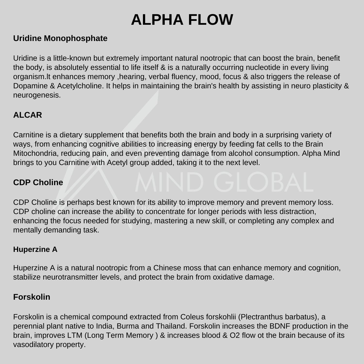 Alpha GPC + Uridine Bundle