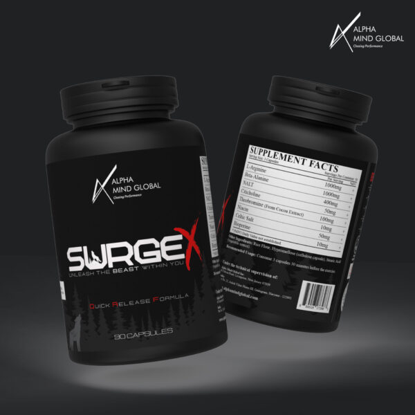 SurgeX Pre-Workout Capsules | Unleash the beast within you - Image 3